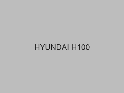 Enganches económicos para HYUNDAI H100